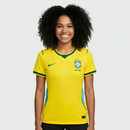 Camisa Feminina Seleção Brasileira 2026 Amarela