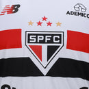 Camisa São Paulo I 2026/27 Torcedor Νеw Ваlаnсе Masculina - Branco+Vermelho