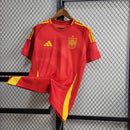 Camisa Espanha Home 24/25 s/n° Torcedor Masculino - Vermelho