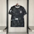 Camisa Corinthians Pré-Jogo 25/26 Masculina - Preto